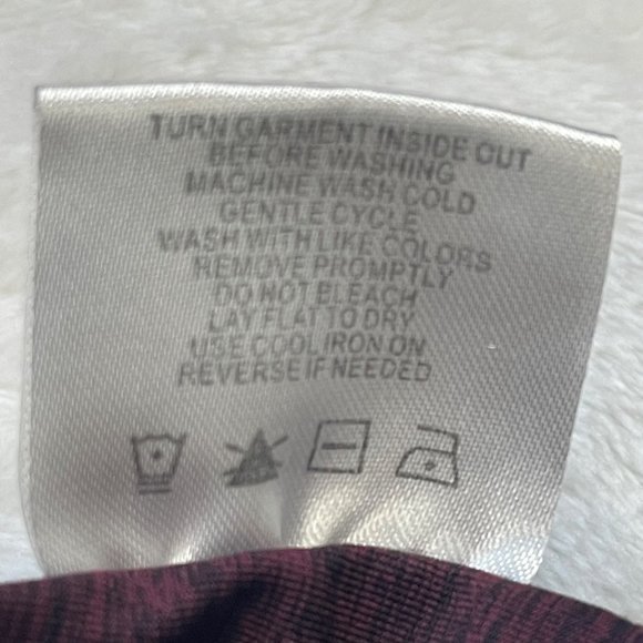 Threads 4 Thought Women's Maroon ReActive Long Sleeve Athletic Shirt Size Medium - Picture 6 of 9